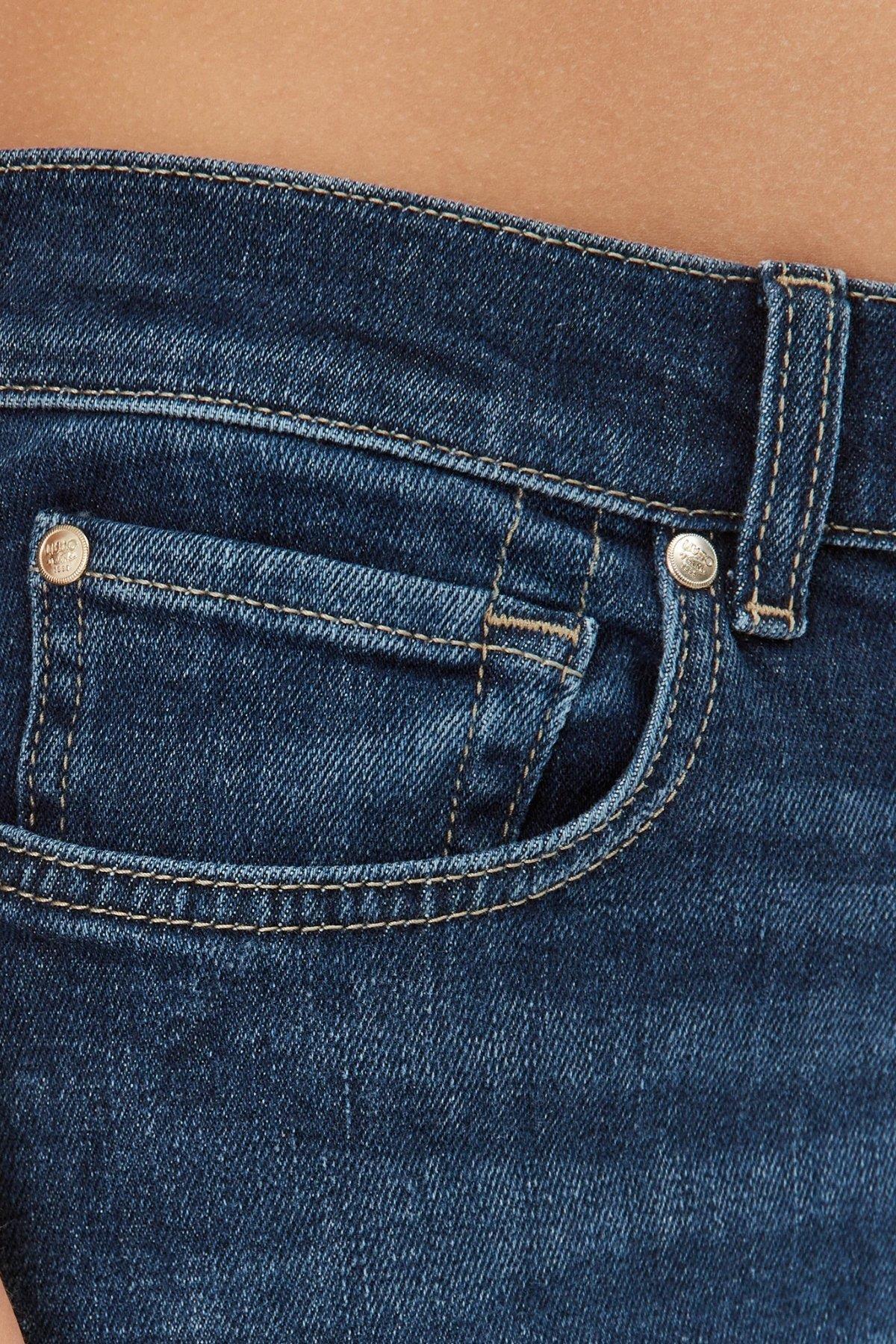 Liu Jo Kadın Regular Fit Jean Pantolon Mavi