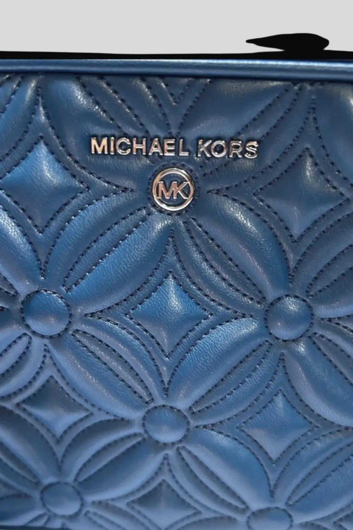 Michael Kors Kadın Çıkarılabilir Çapraz Omuz Askılı Çanta Mavi 496