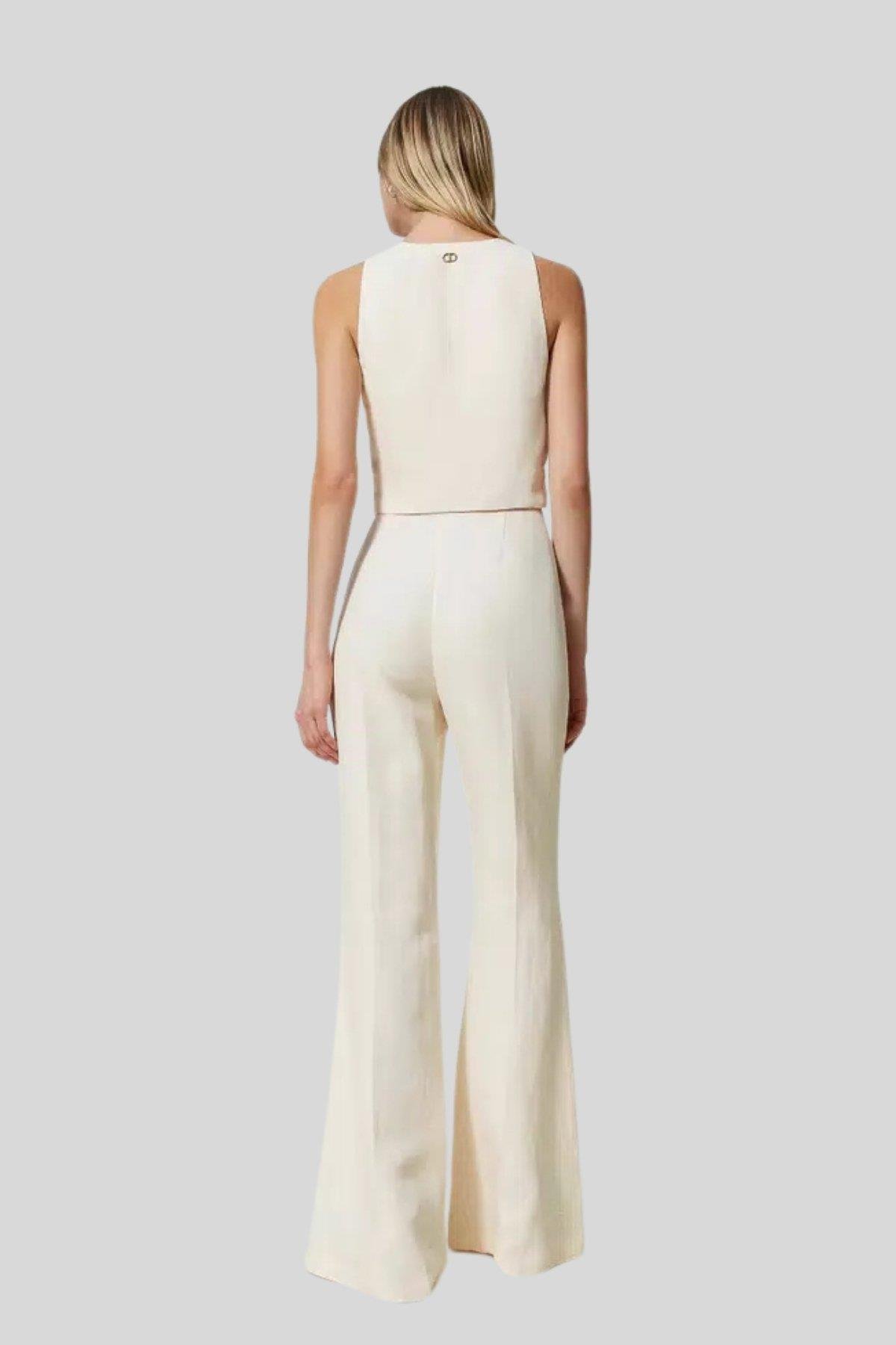 Twinset Kadın Pantolon Bej