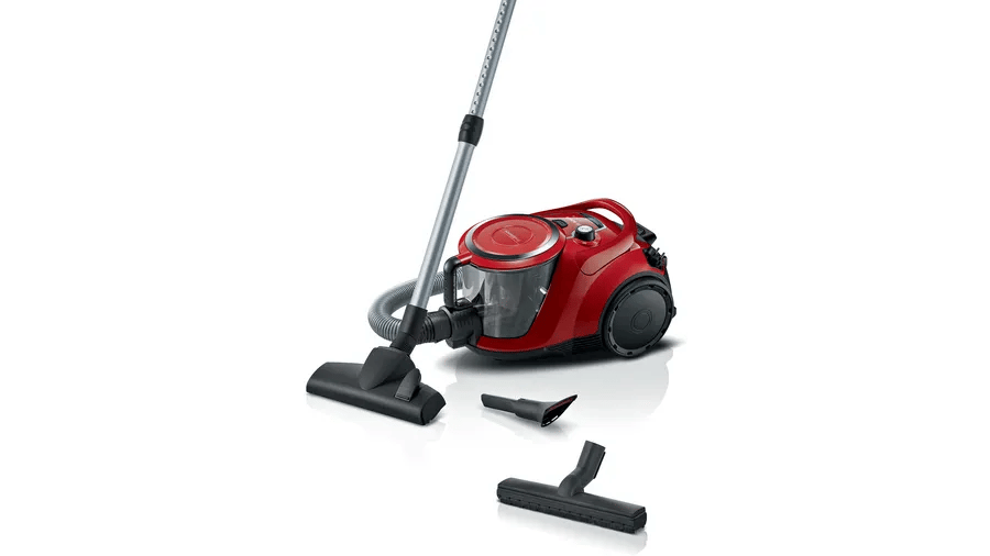 Bosch BGC41Q69 Serie 6 Toz torbasız Süpürge ProSilence Kırmızı
