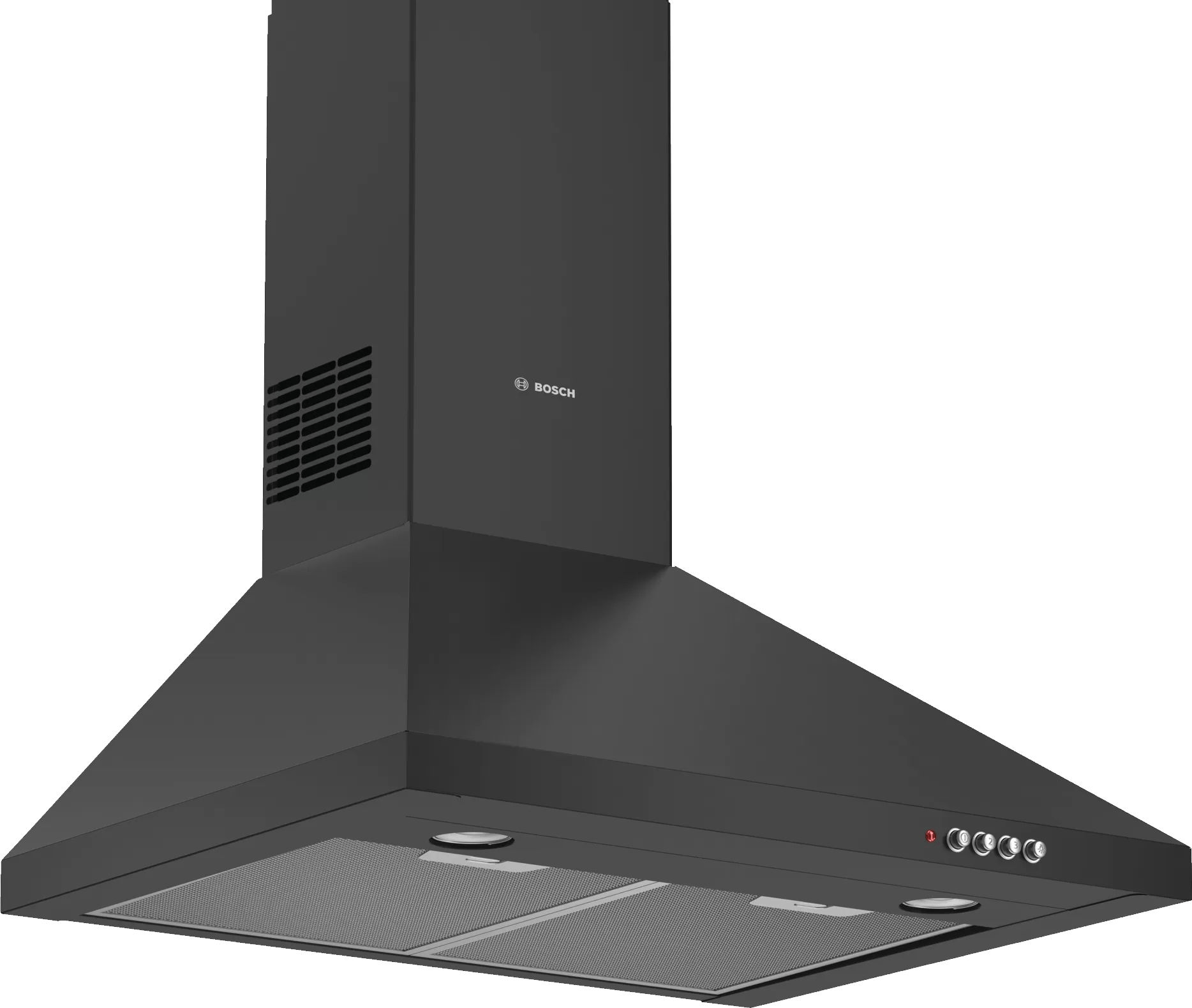 BOSCH DWP64CC60T Serie | 2 Duvar Tipi Davlumbaz60 cm Siyah