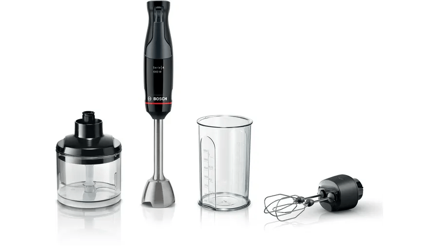 Bosch MSM4B624 Serie 4 El Blenderı ErgoMaster 1000 W Siyah, Antrasit