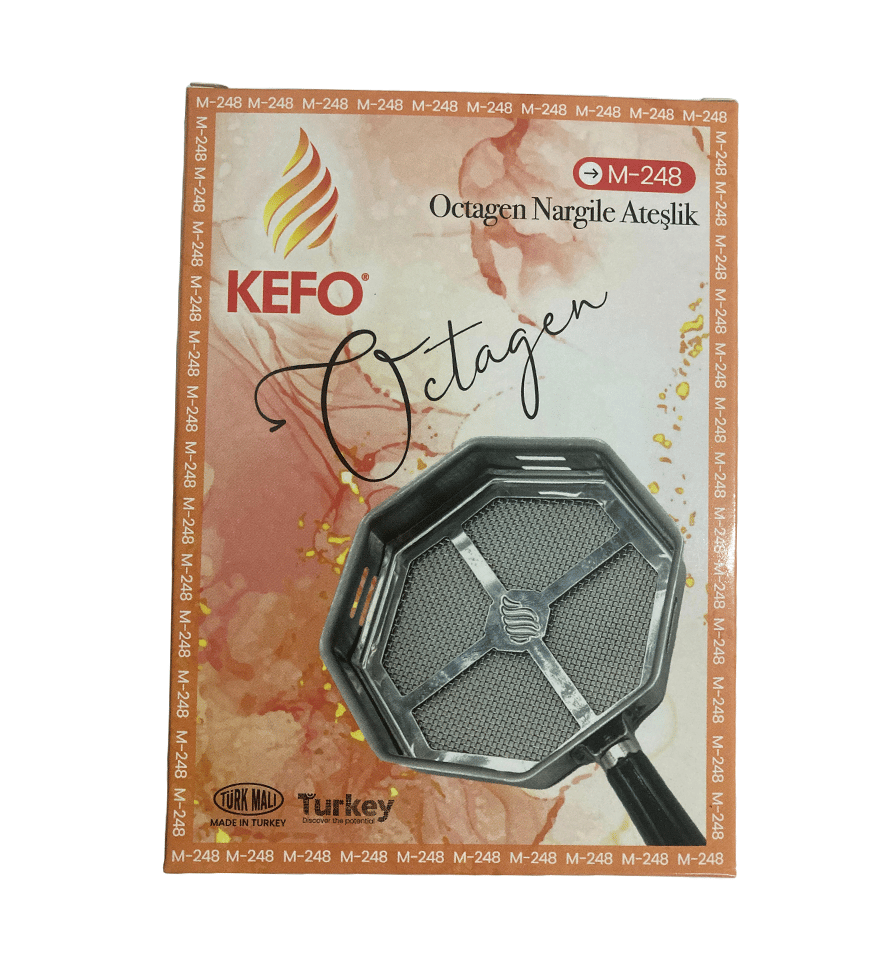 Kefo Octagen Nargile Ateşliği