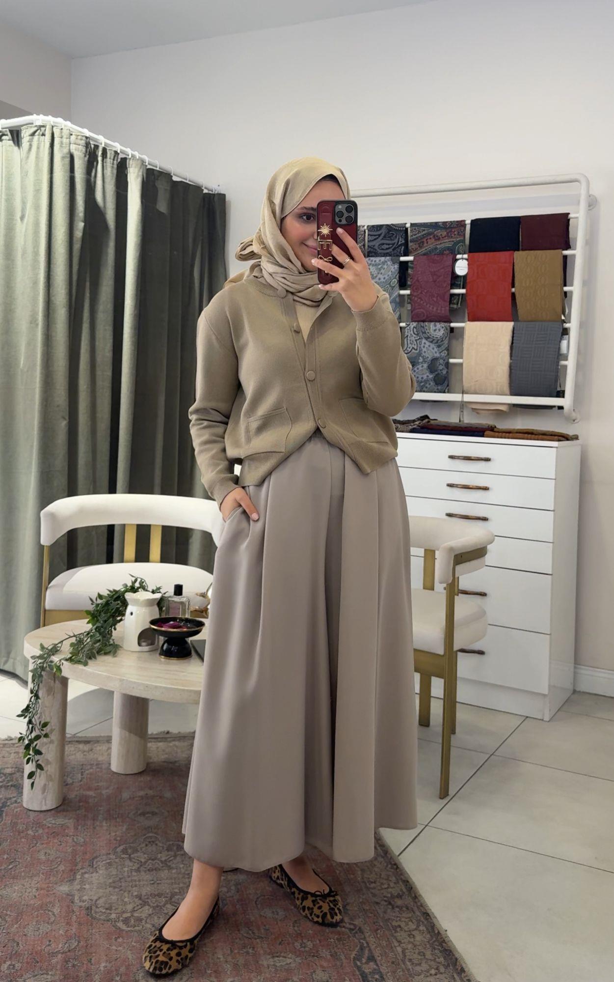Etek Pantolon Bej