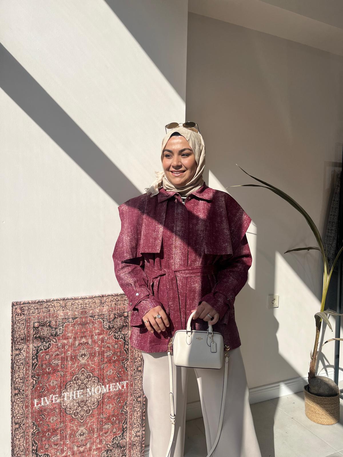 Gabardin Ceket