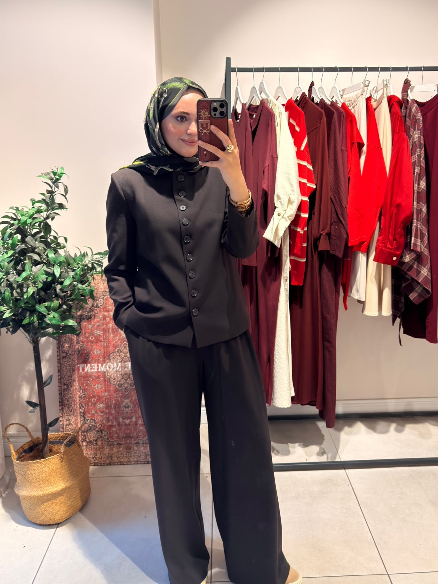 Lady Takım Kahverengi