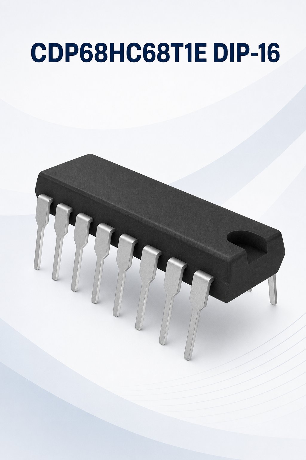 CDP68HC68T1E DIP-16 SPI Gerçek Zamanlı Saat RTC Entegresi