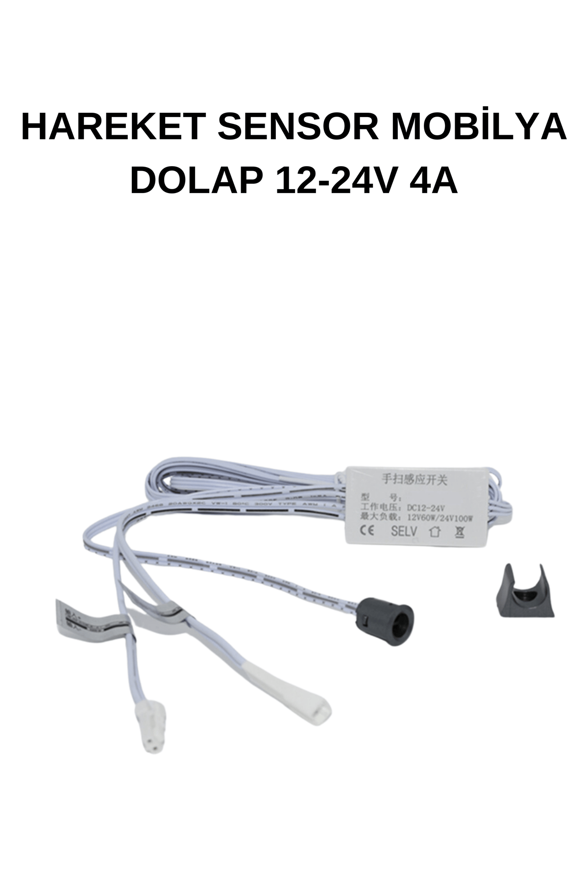 HAREKET SENSOR IR MOBİLYA DOLAP 12-24V 4A 