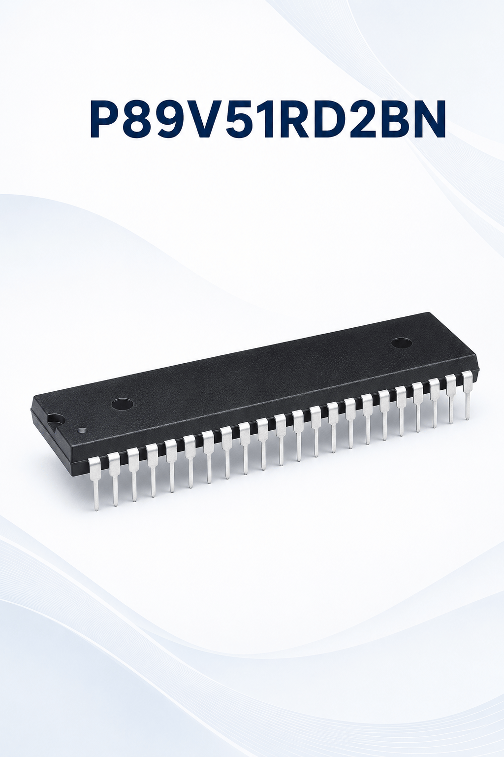 P89V51RD2BN 8051 Mikrodenetleyici 64 KB Flash DIP-40