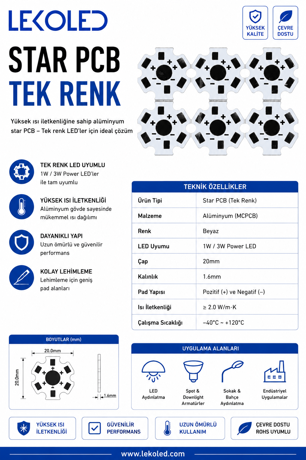 STAR PCB TEK RENK