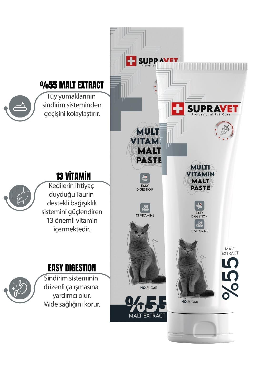 Supravet Multi Vitamin Malt Paste 100 Gr