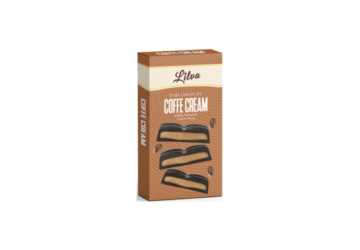 Coffe Cream Bitter Chocolate Bar 75 g