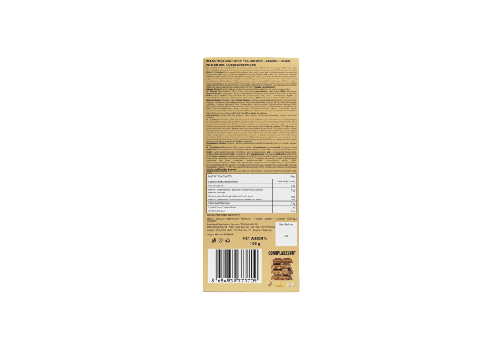 Cornflakesnut Milk Chocolate - 100 g