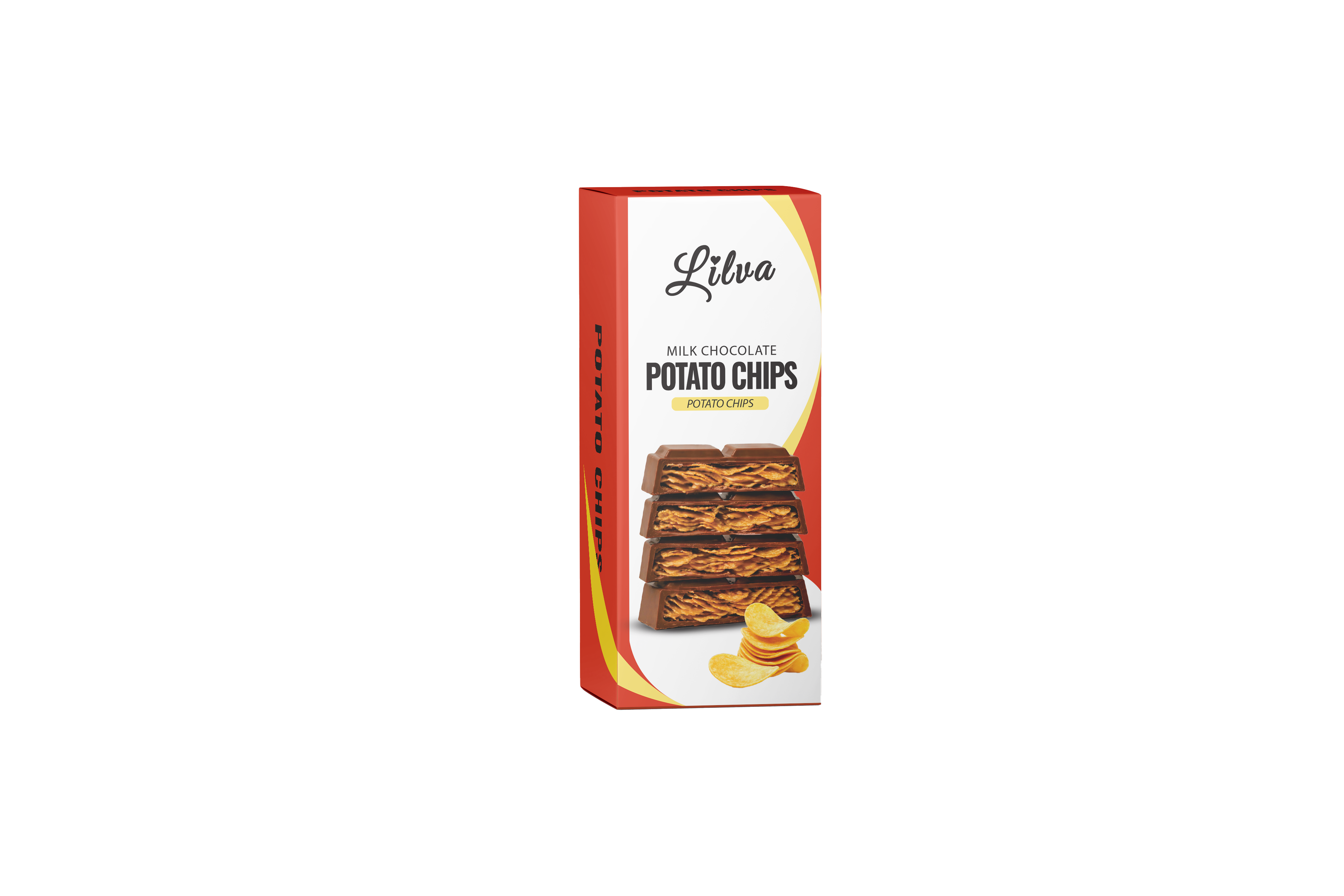 Lilva Potato Chips Chocolate Bar 85 gr