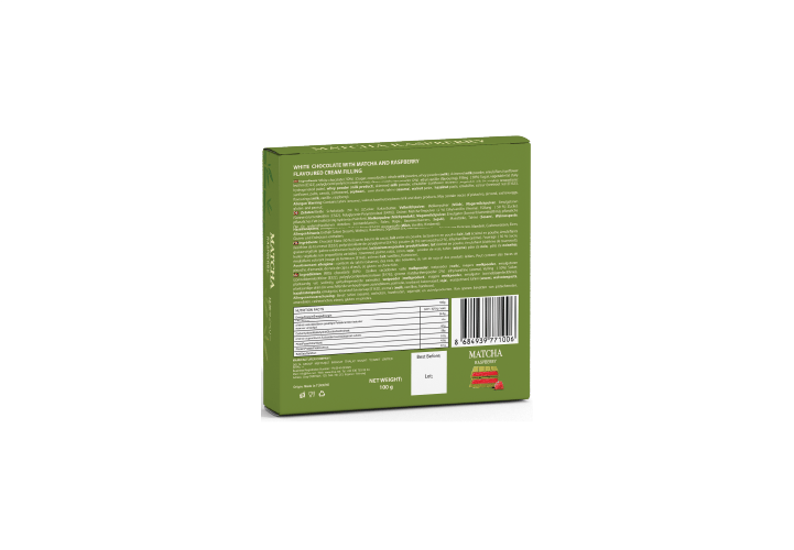 Matcha Raspberry Chocolate 100 g
