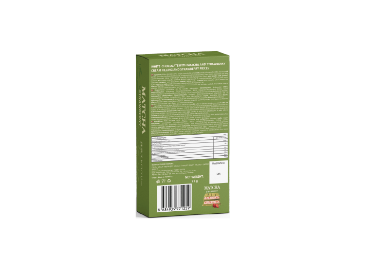 Matcha Strawberry Chocolate 75 g