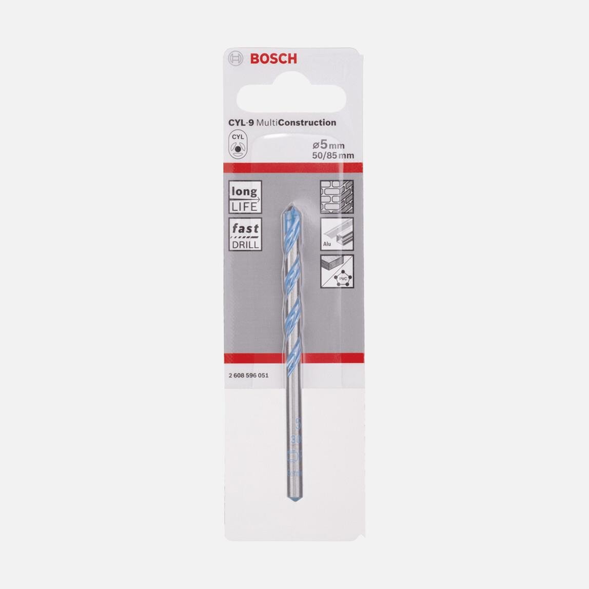 Bosch Cly-9 Multi Construction Matkap Ucu 5x85 mm