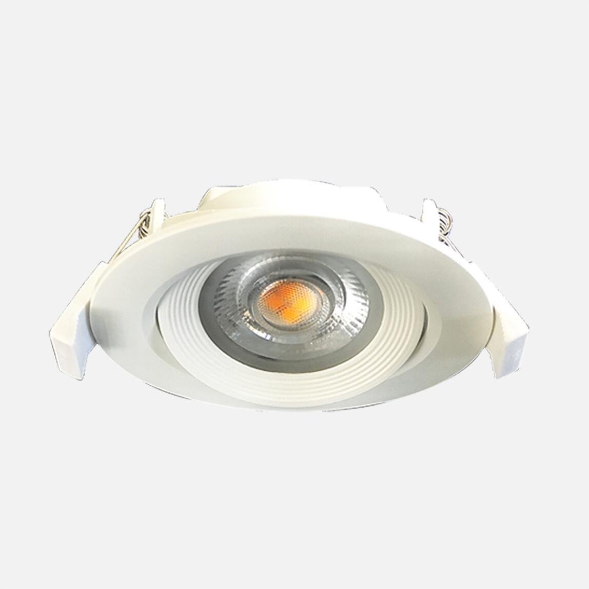 Ecolite 6.5 W Ledli Yuvarlak Gömme Spot 1 Adet Beyaz