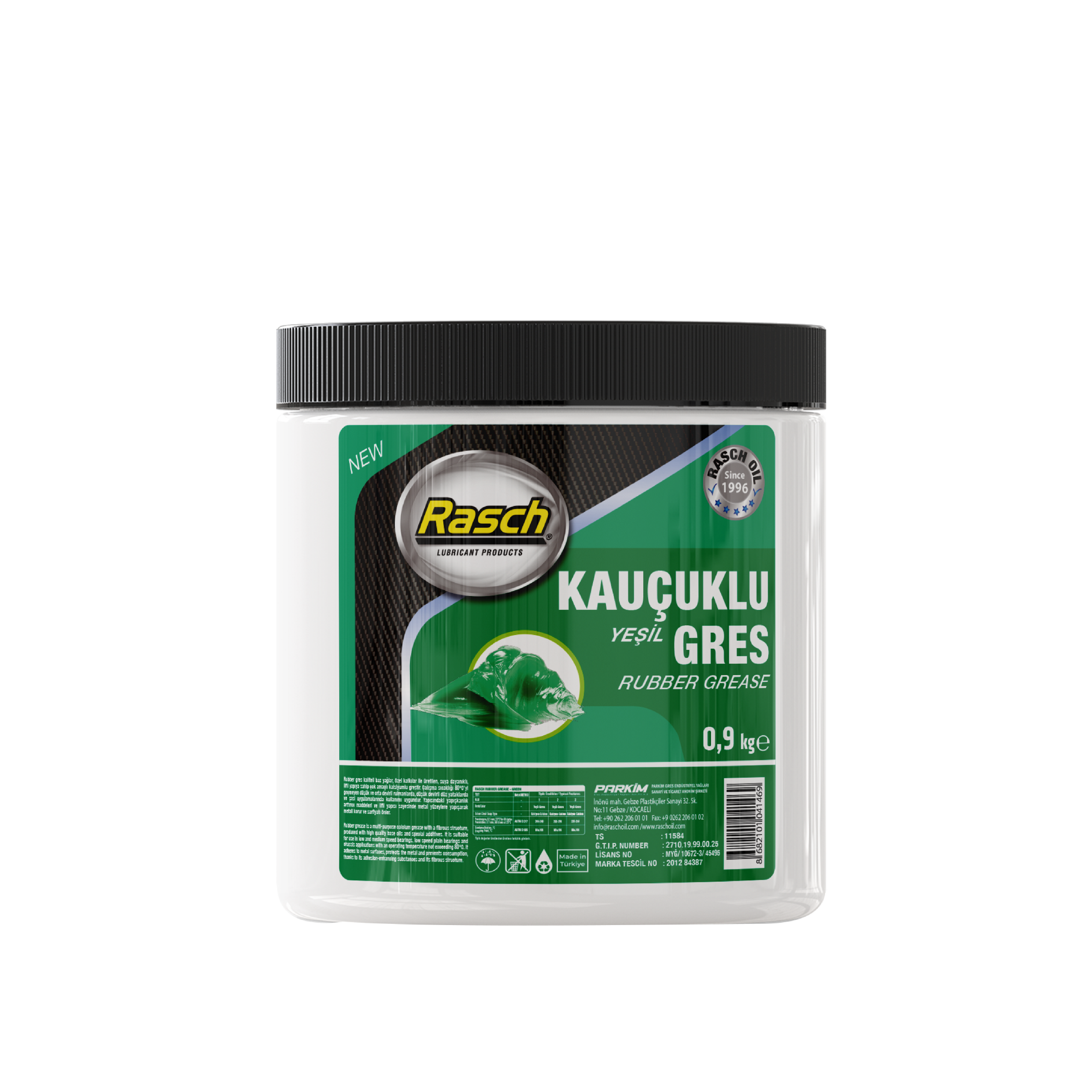 KAUÇUKLU GRES YAĞI 1KG
