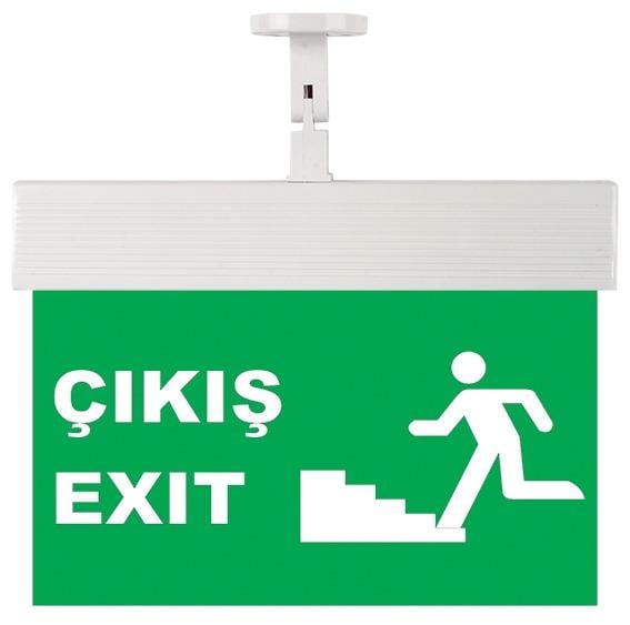 MUTLUSAN Cexa-8-34 Exıt-Acil Ayd.Armatürü