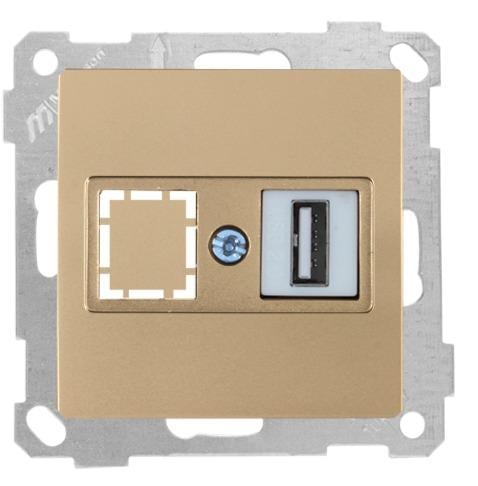 MUTLUSAN Daria Mek+Tuş Data Prizi 1*Usb