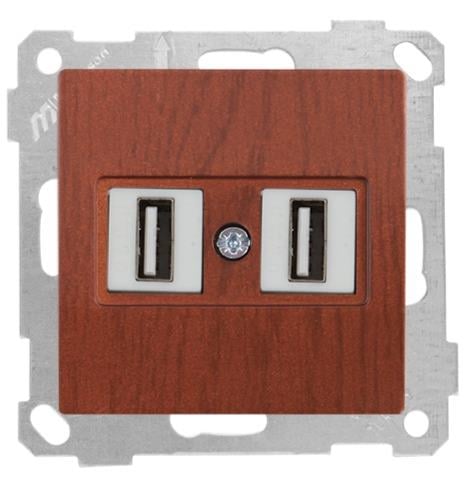 MUTLUSAN Daria Mek+Tuş Data Prizi 2*Usb