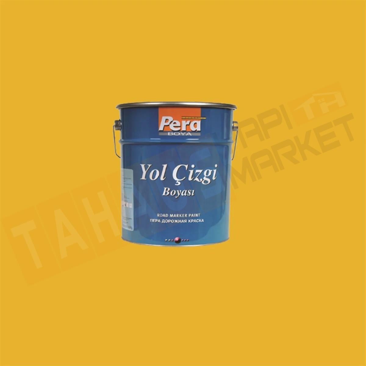 Pera Yol Çizgi Boyası 3.5 Kg Sarı 