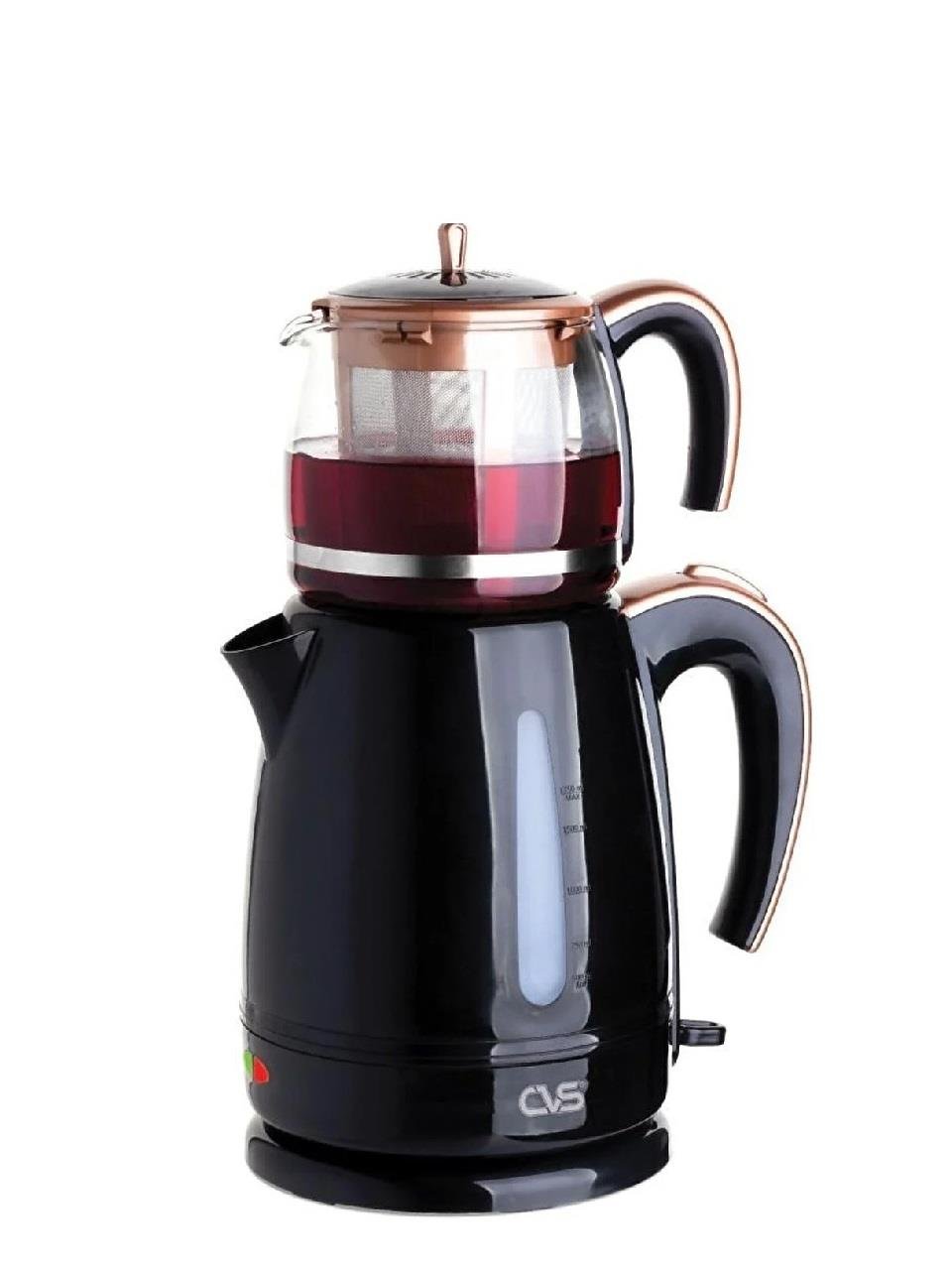 CVS DN 1547 Latife Renkli Plastik Cam Çay Makinesi