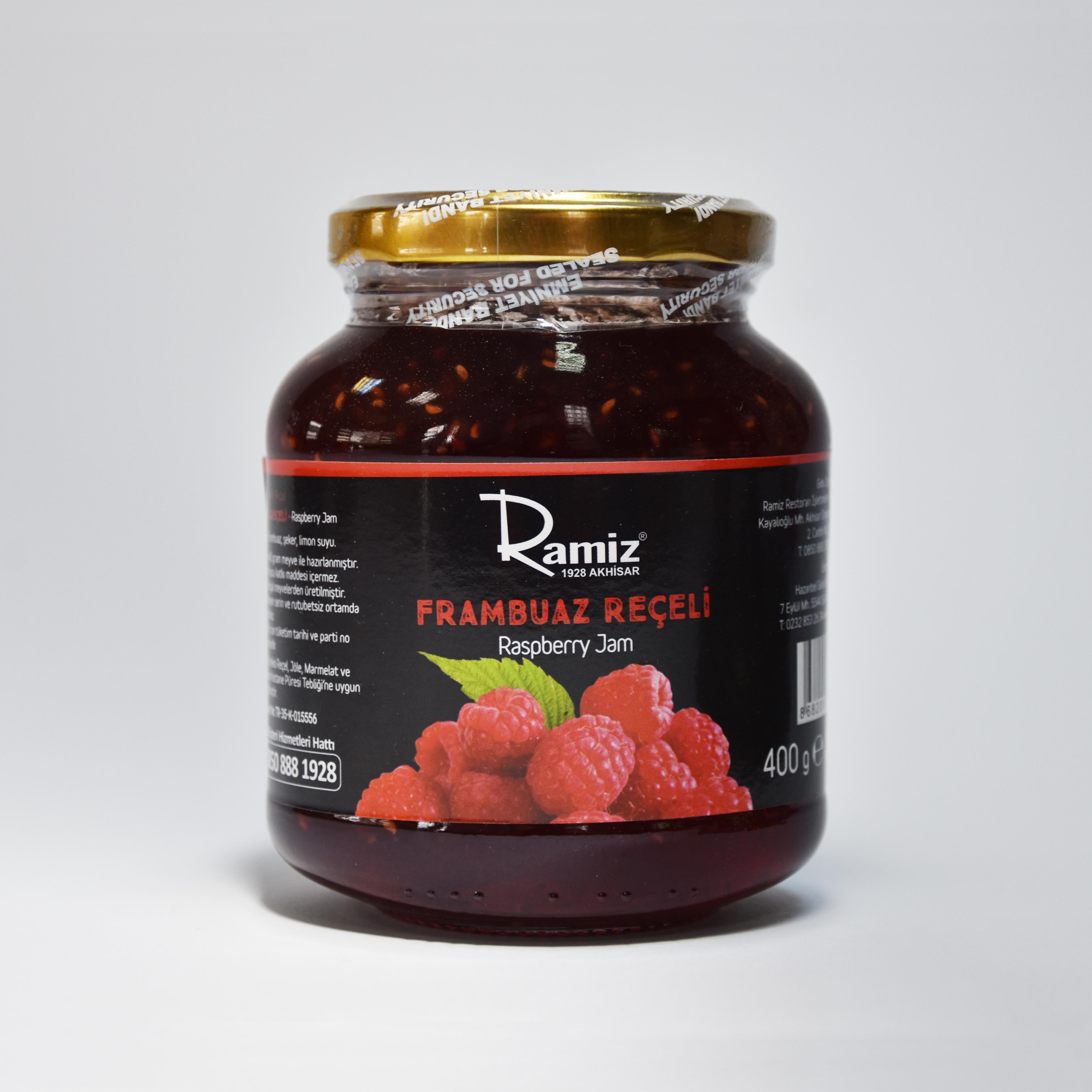 Doğal Katkısız Frambuaz Reçeli 400 gr.