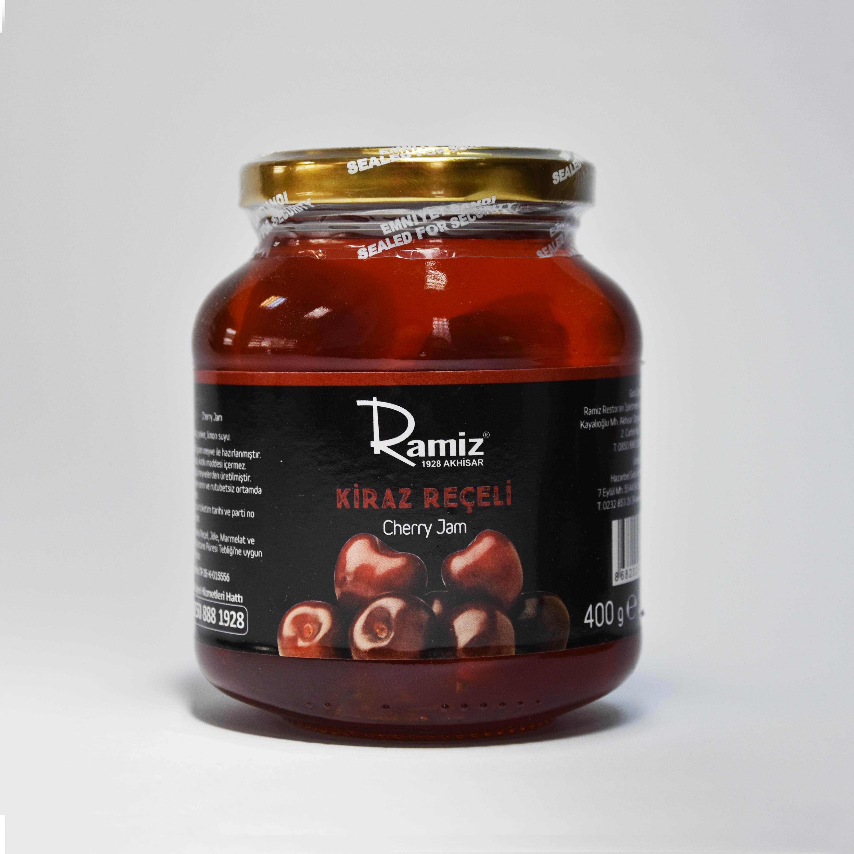 Doğal Katkısız Kiraz Reçeli 400 gr.