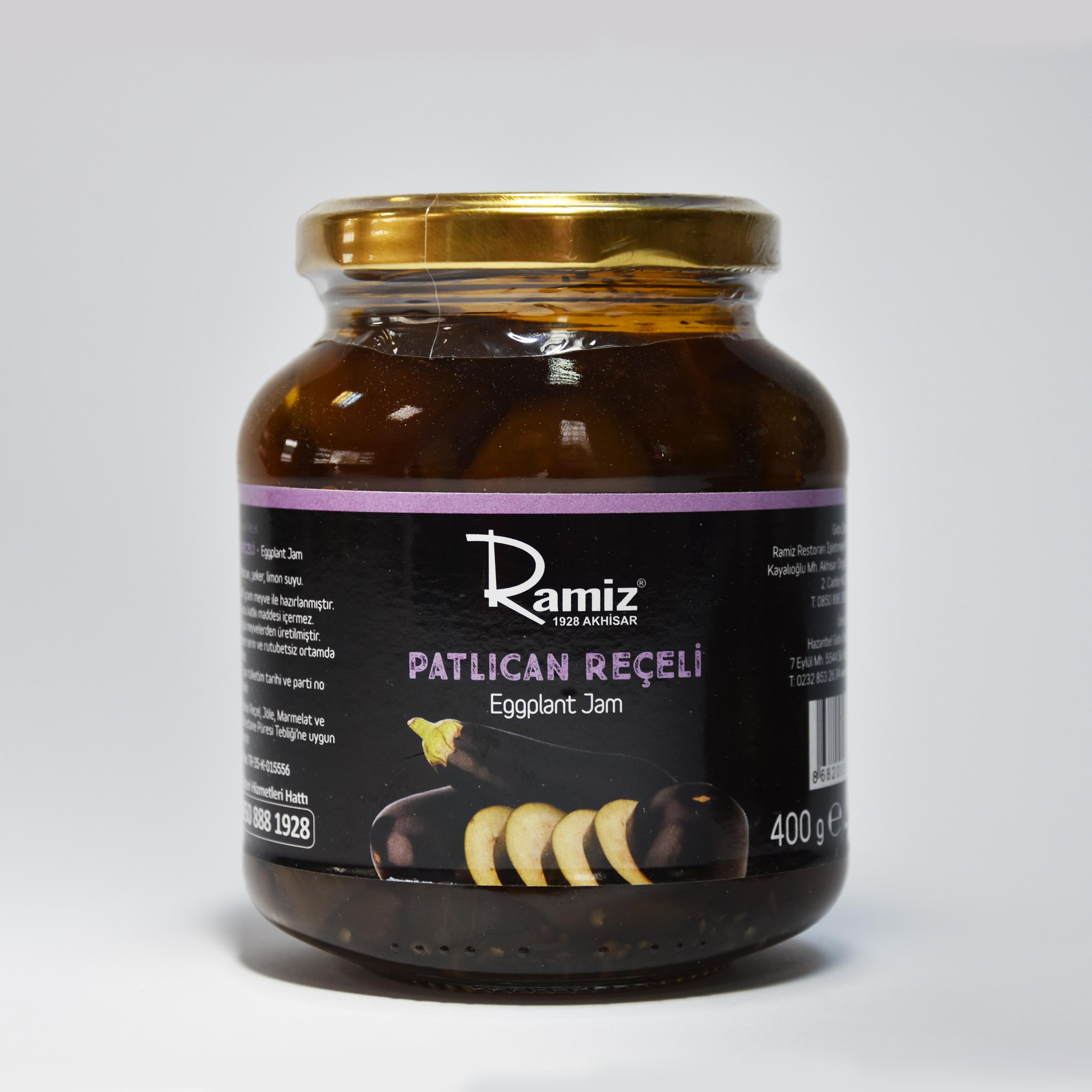 Doğal Katkısız Patlıcan Reçeli 400 gr.