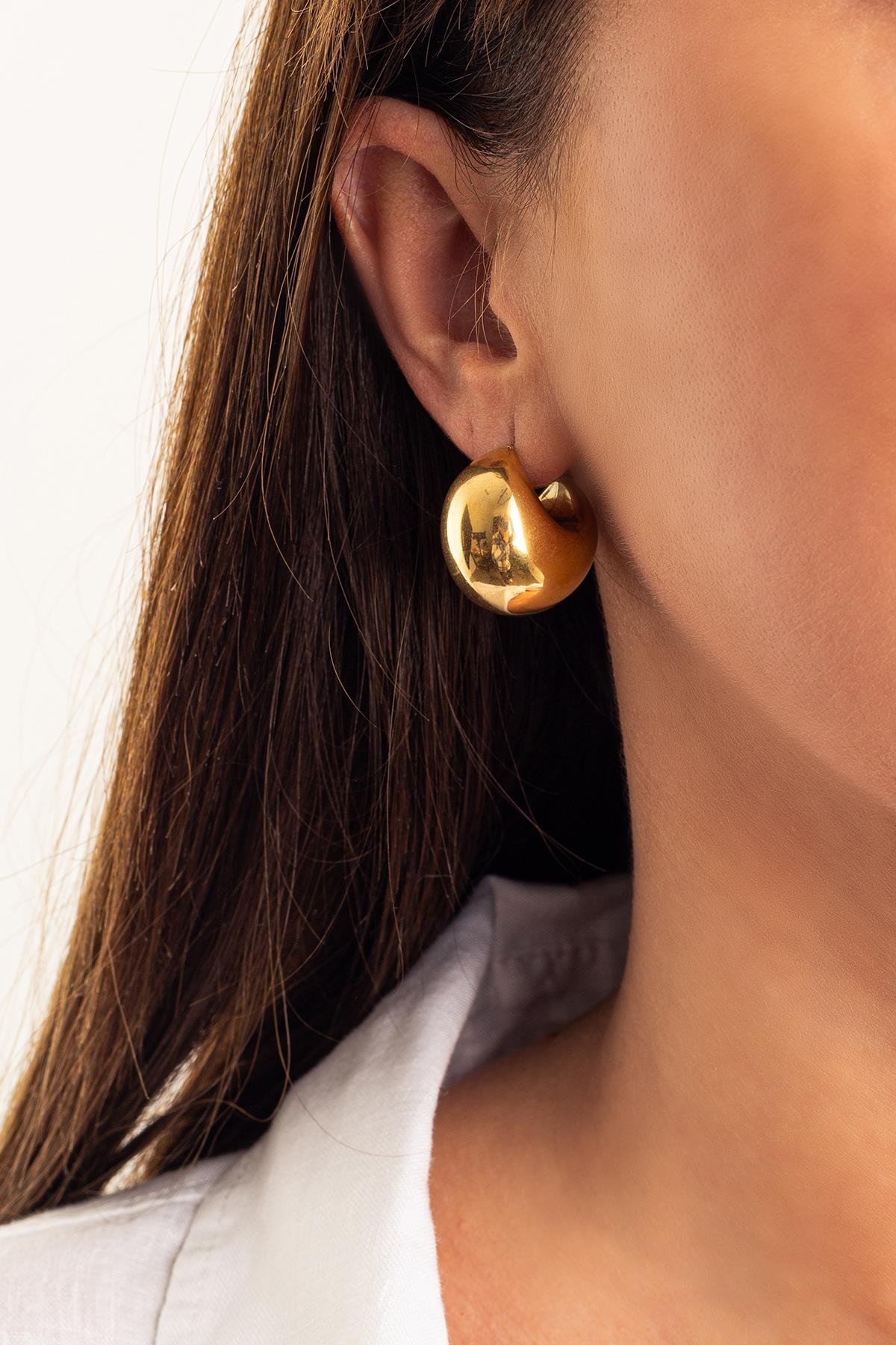 Bead Gold Küpe