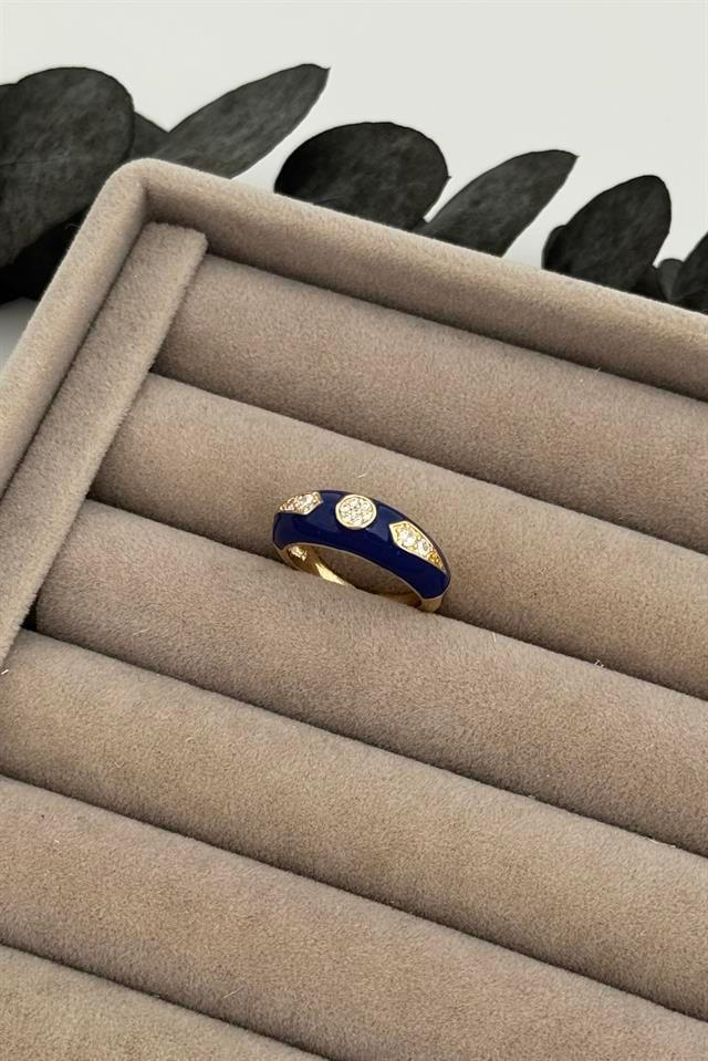 Crescent Azure Yüzük