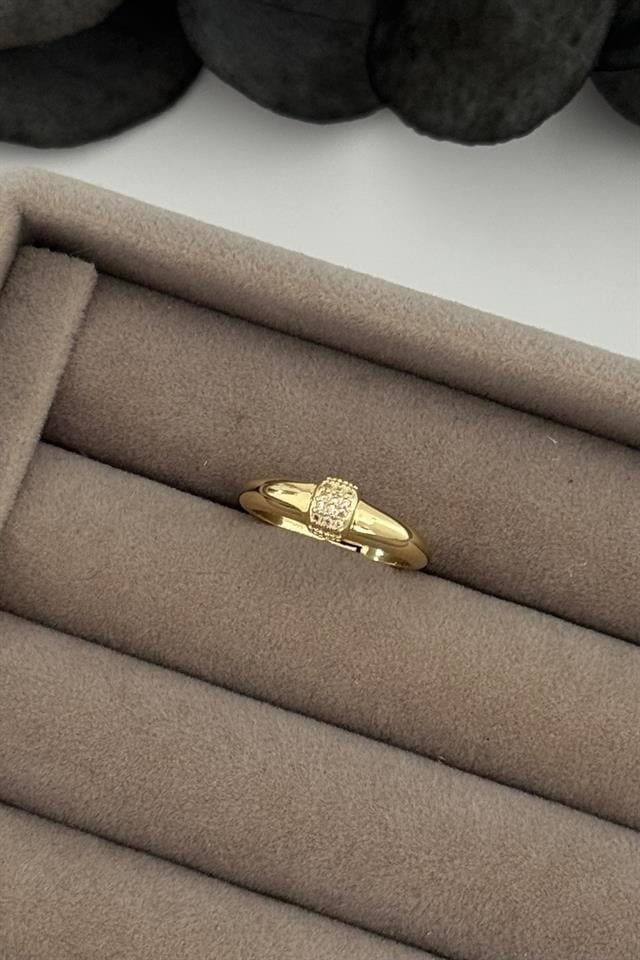 Cylinder Gold Yüzük