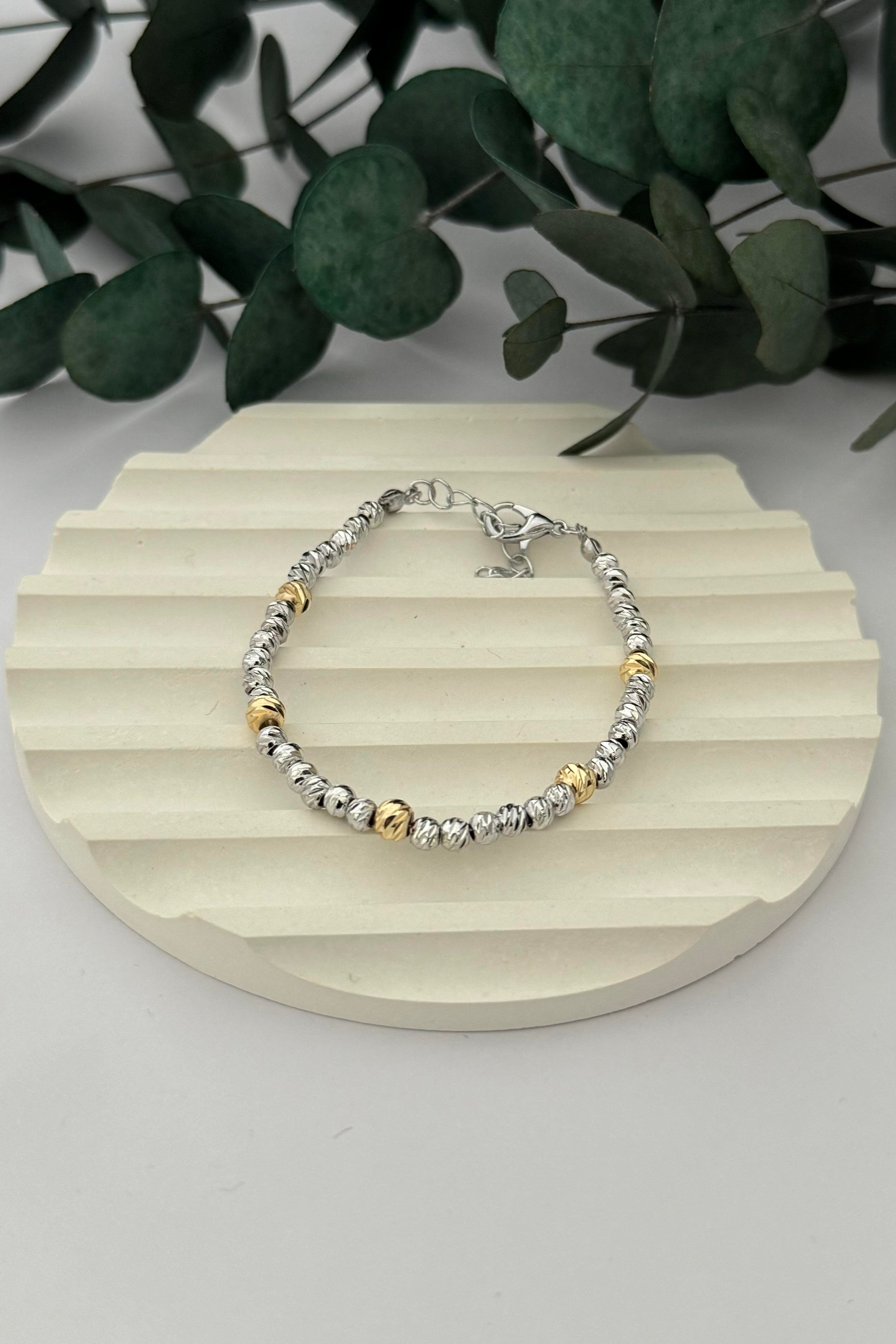 Dorika Silver & Gold Bileklik