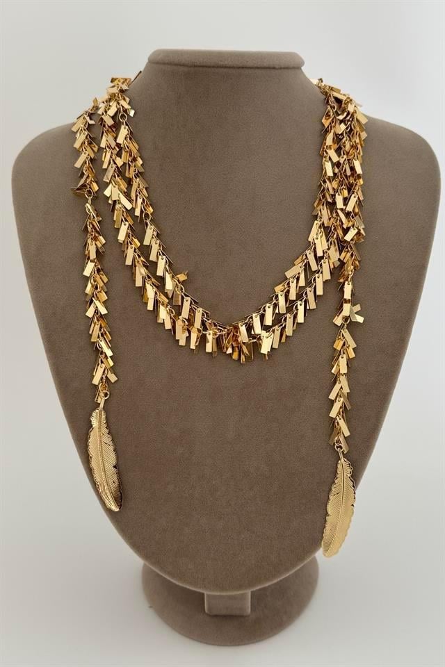 Ferina Gold Zincir Kolye