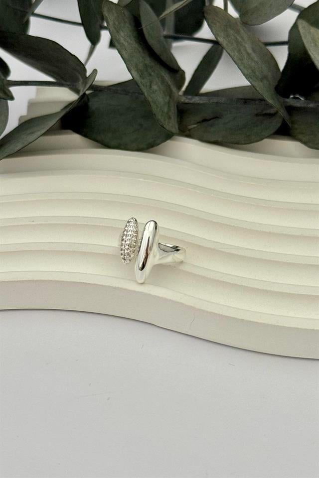 Flux Silver Yüzük