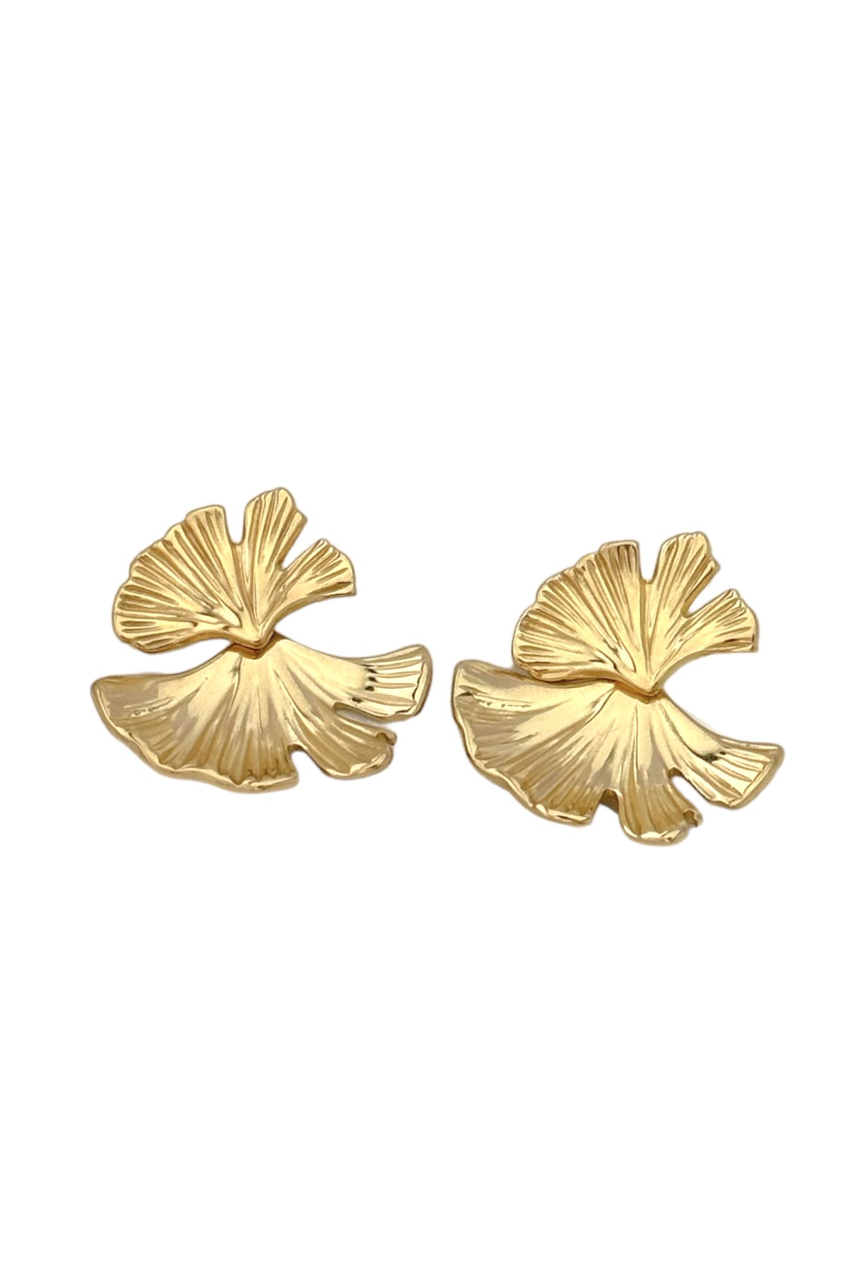 Gold Plunk Küpe