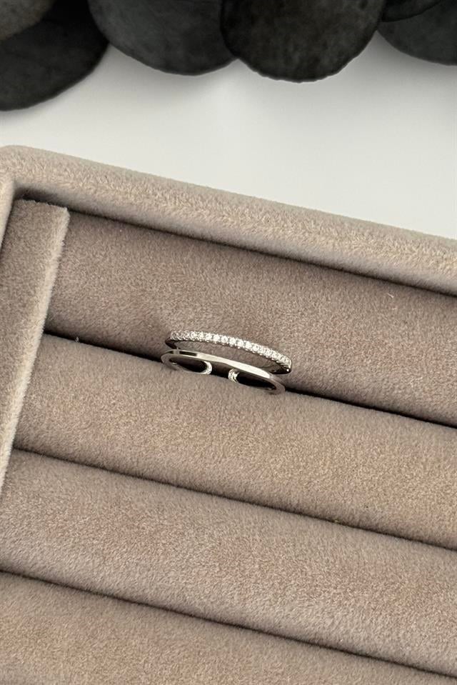 Lusty Circle Silver Yüzük