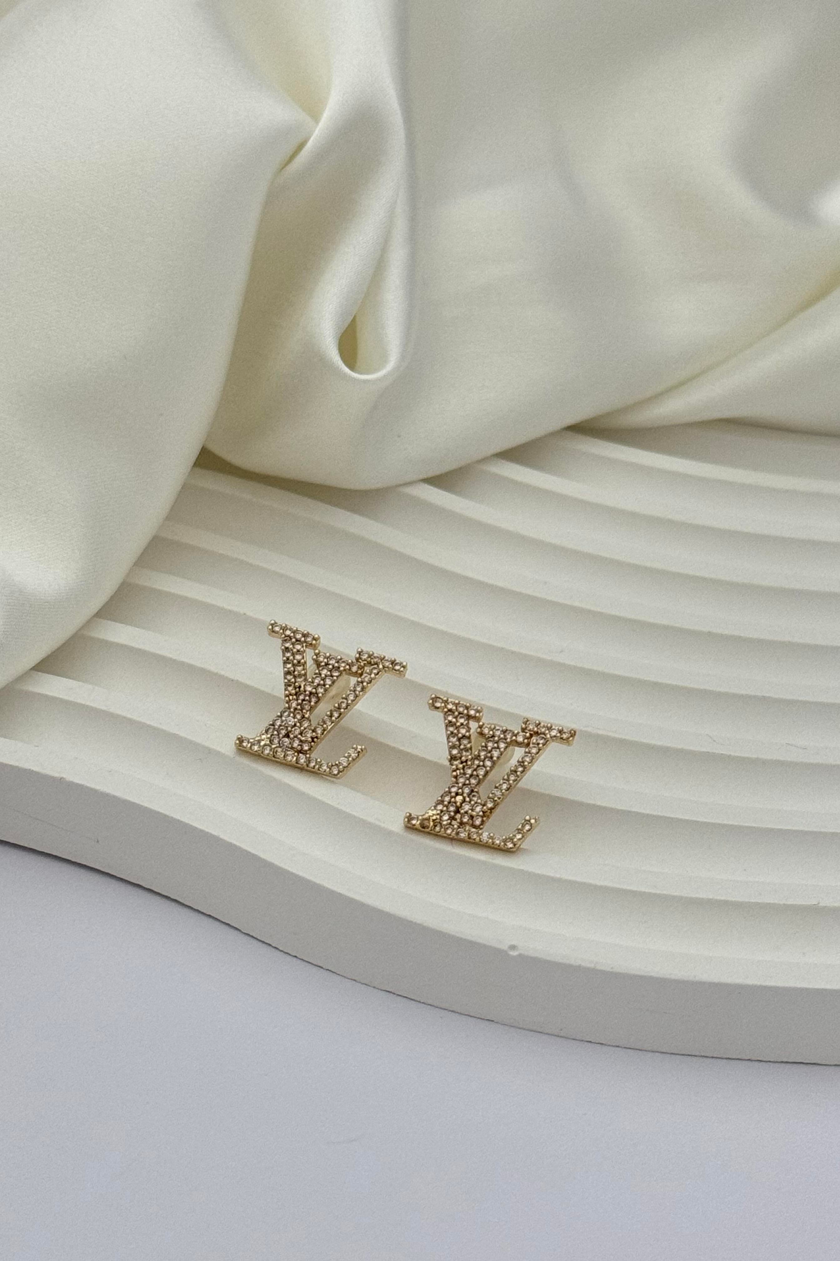 LV Gold Küpe