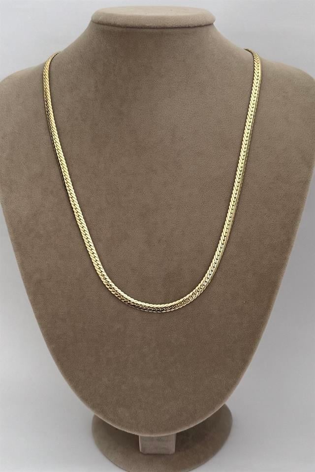 Örgü Zincir Vip Seri Kolye 55 CM