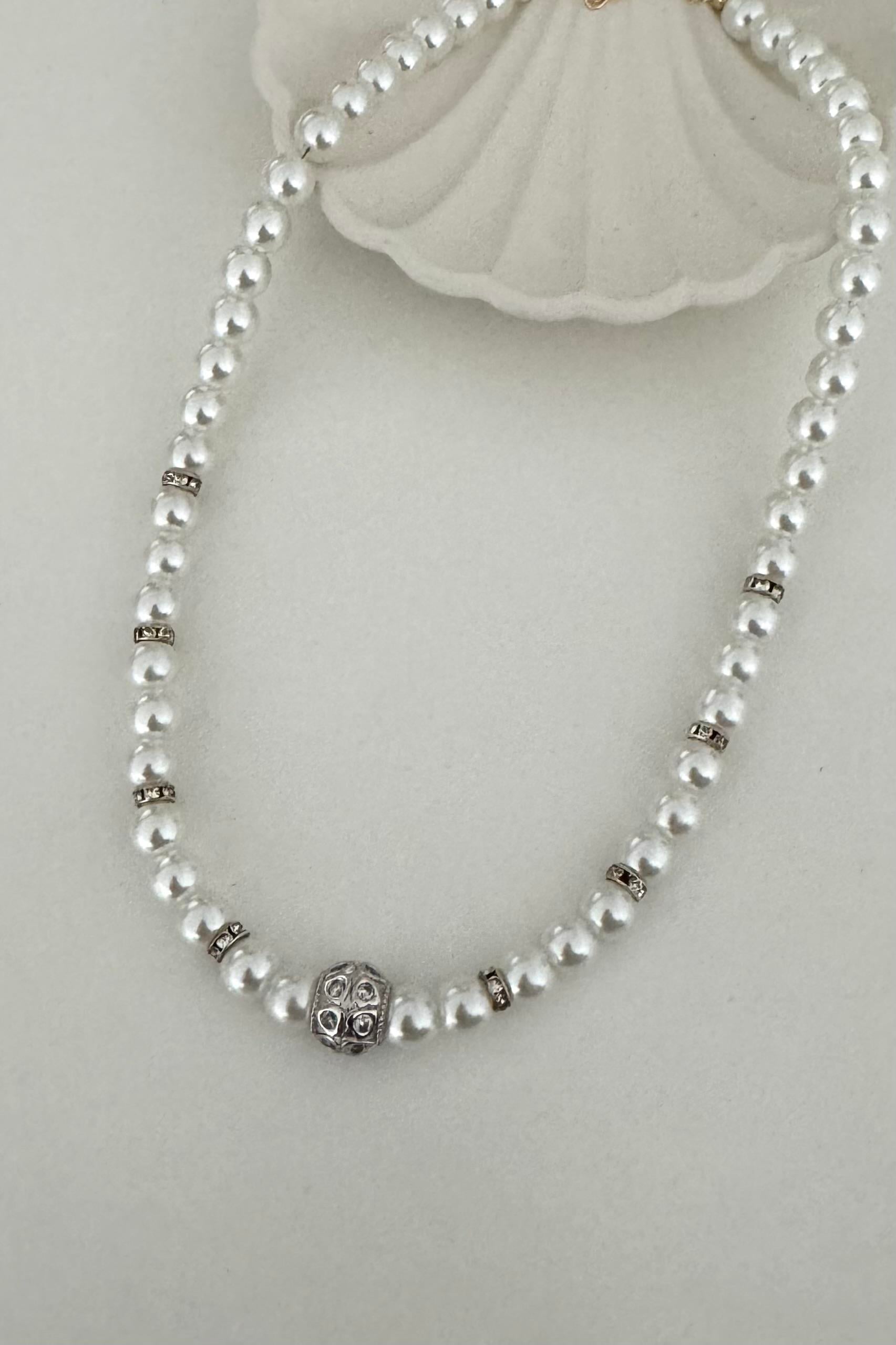 Pearl Silver Kolye