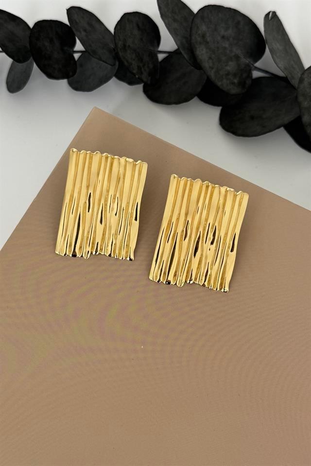 Ripple Gold Küpe