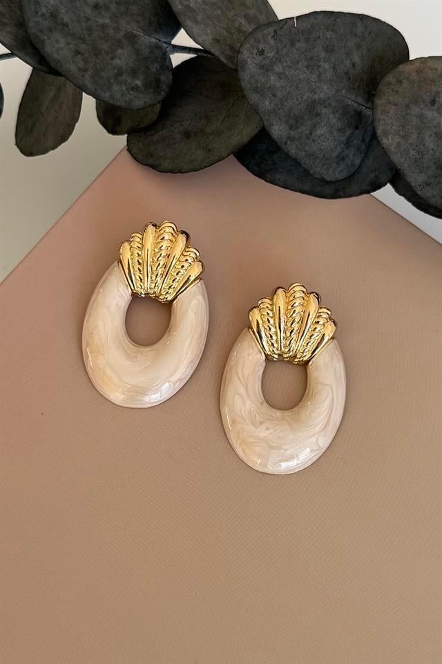 Shella Krem Küpe