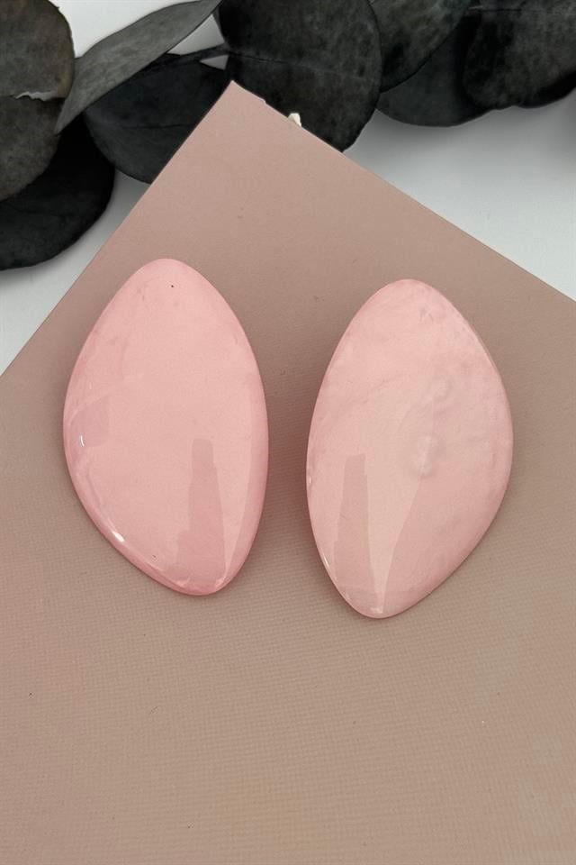 Smooth Pembe Küpe