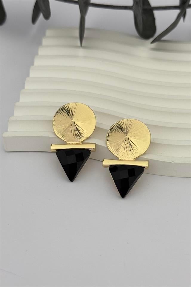 Triangle Black Küpe