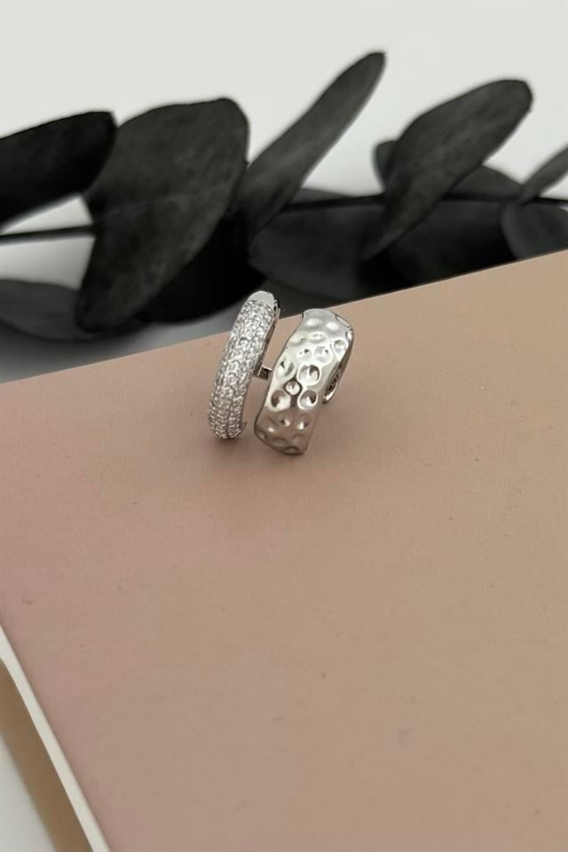 Velrix Silver Kıkırdak Küpe
