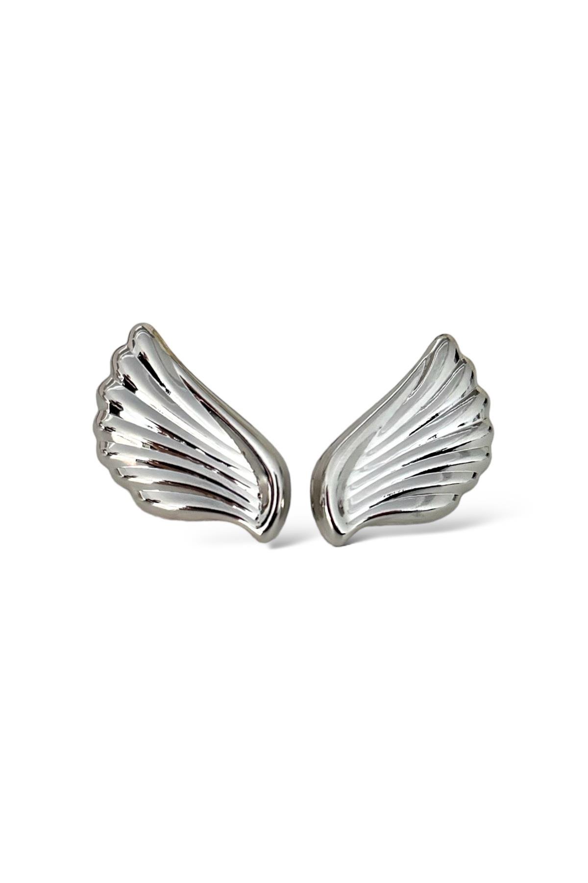 Wing Silver Küpe