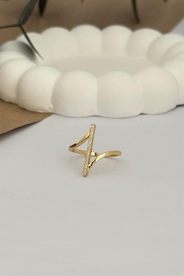 Zirkon Taşlı Yüzük