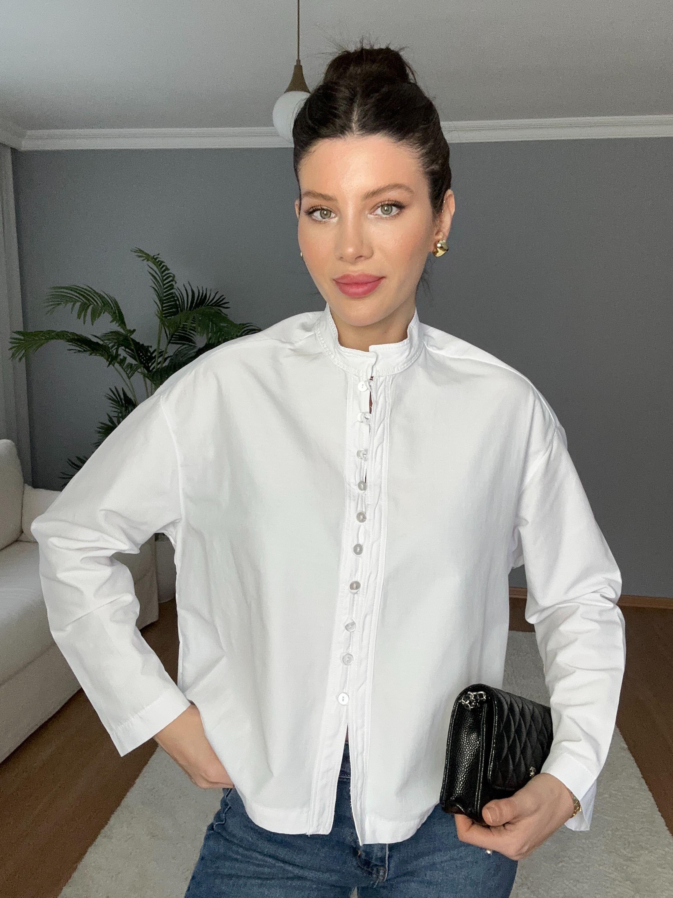  Emily Beyaz Gömlek 